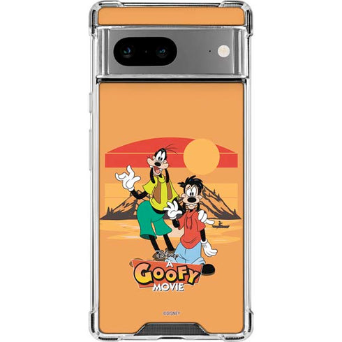 Disney Goof Family Trip Google Pixel 8 Clear Case